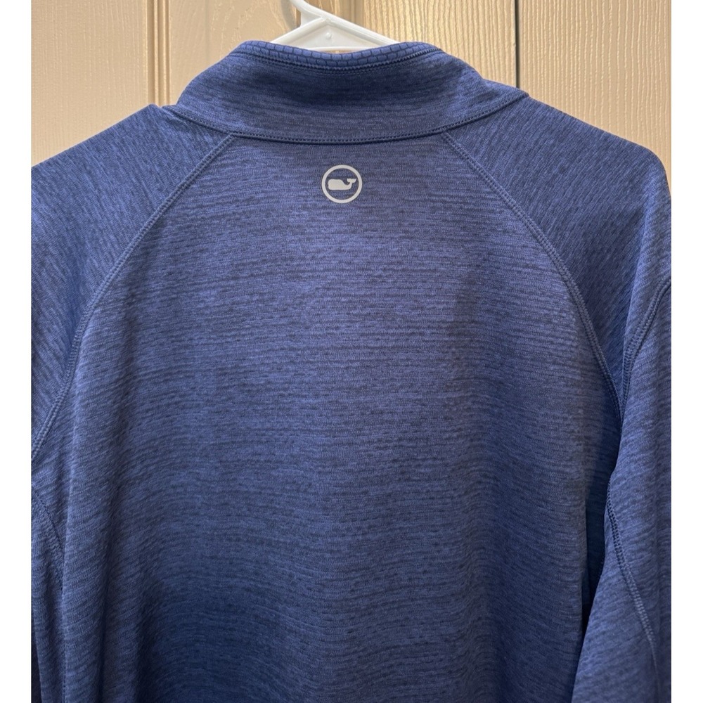 VINEYARD VINES Performance 1/4 Zip Pullover Jacket Navy XXL Customized - Picture 7 of 14
